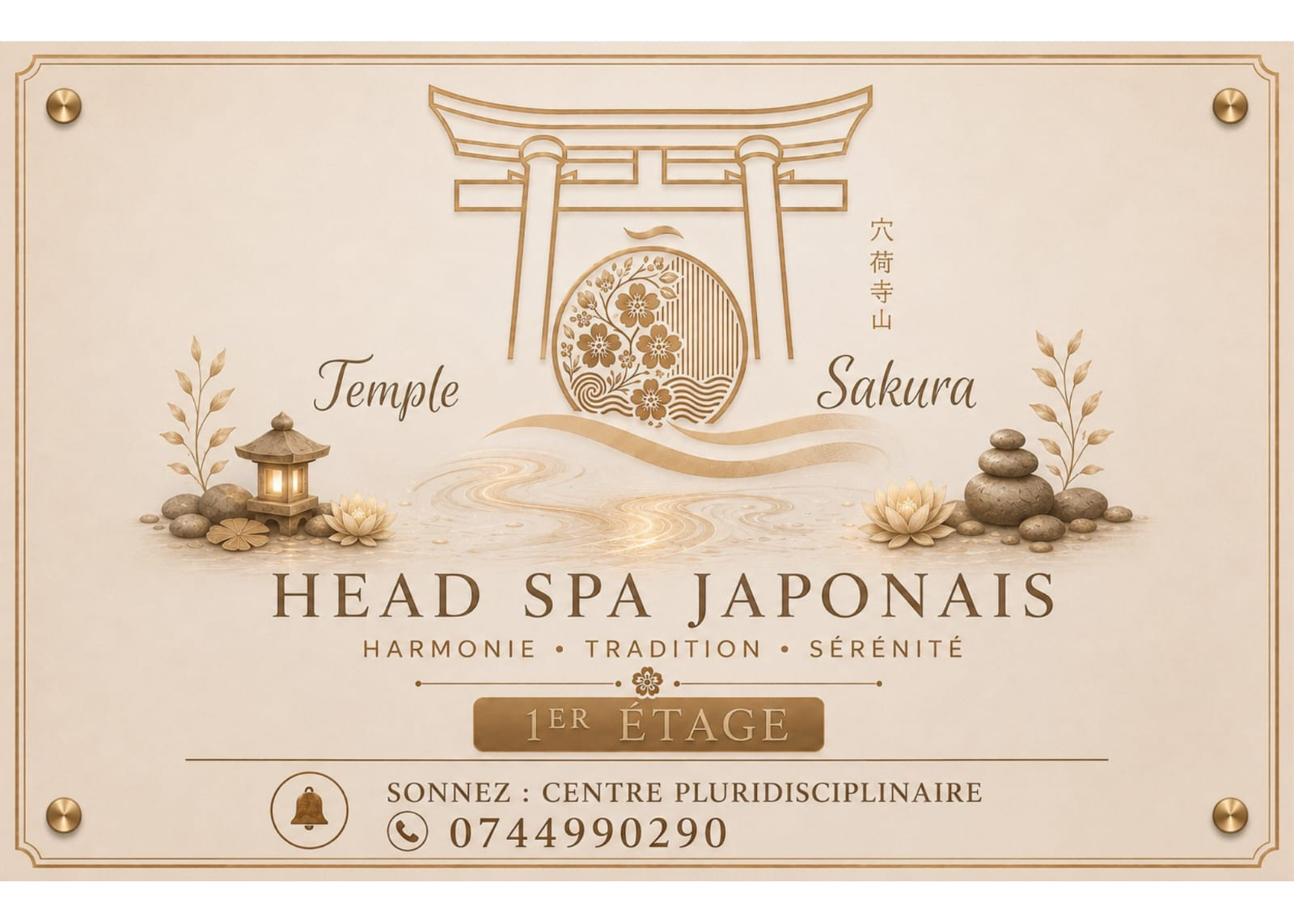 Logo Temple Sakura